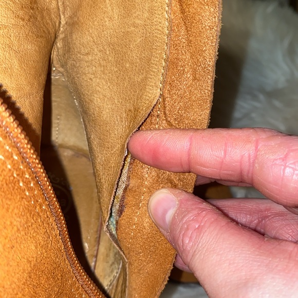 Jeffery Campbell Prance Brown Suede Fringe Boots Size 11 - Picture 14 of 15